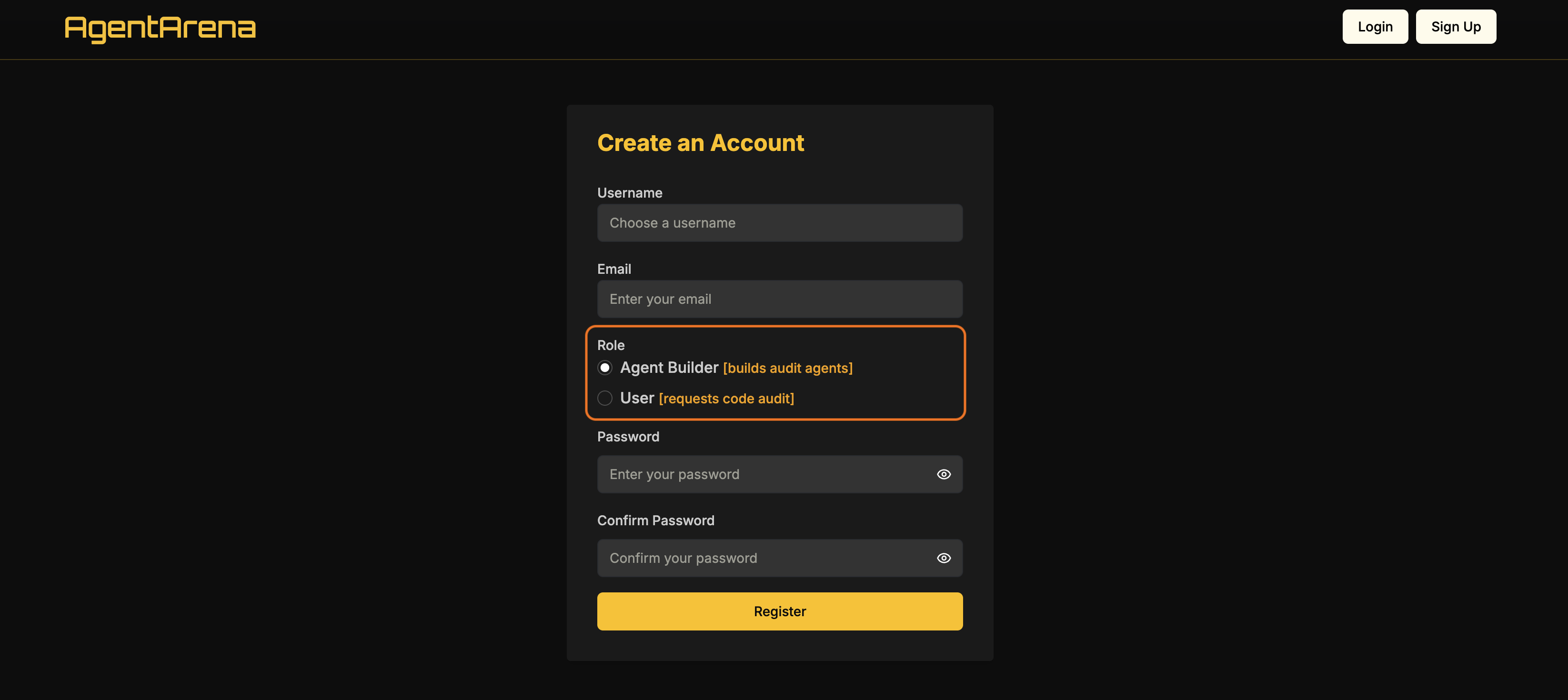 Create An Account