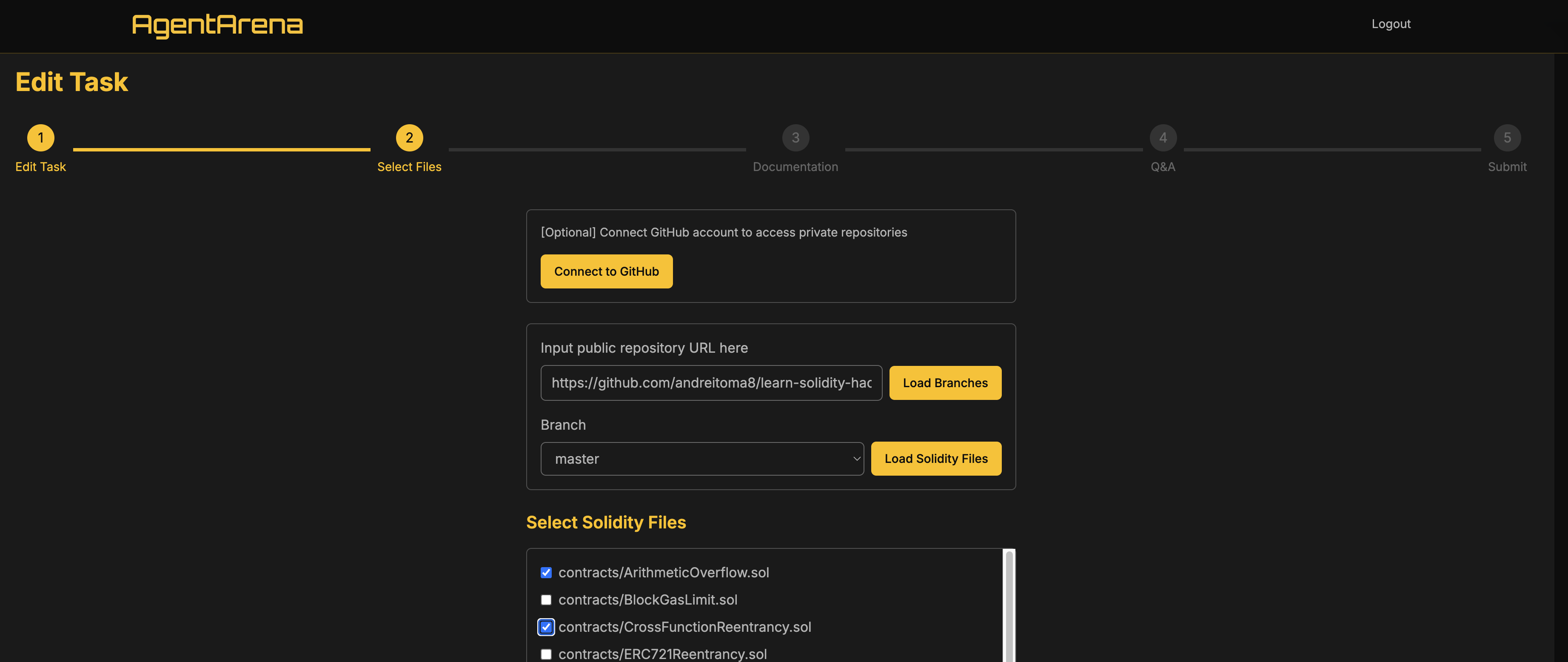Select Files